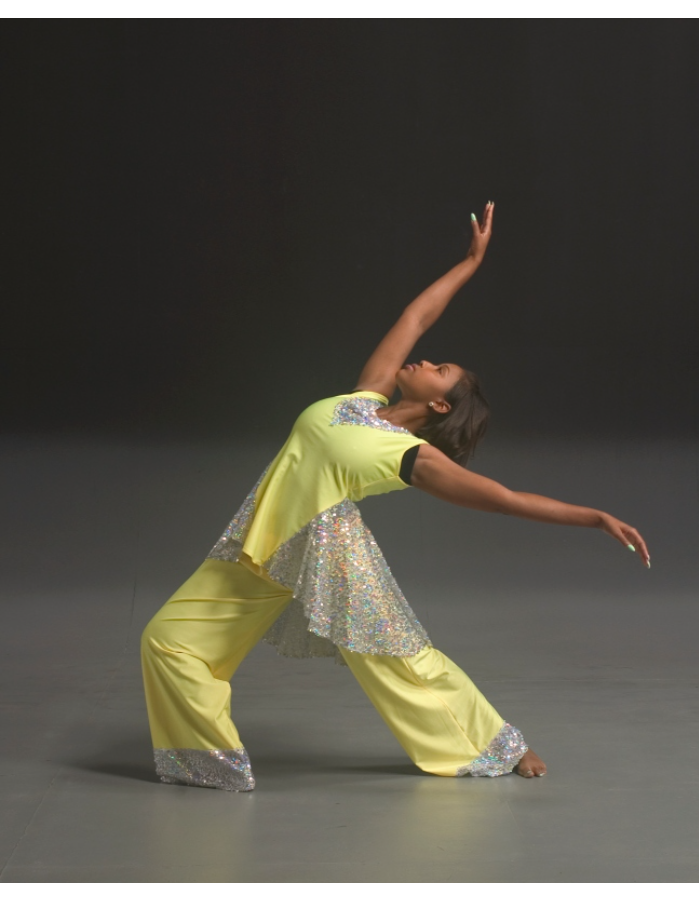 Asymmetrical Top [Swing Sequin] MHX Dancewear Too LLC