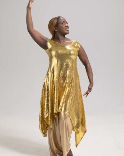 Our Dance Dress | All Sequin | Gold